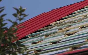 Wrangle Bank corrugated roofing costs